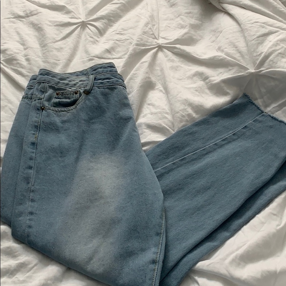 Shein High Rise Boyfriend Jeans